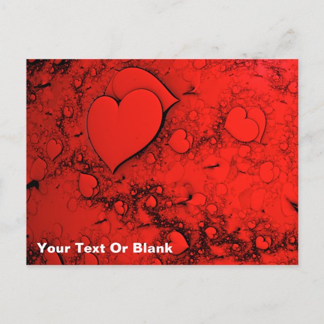 Cartão Postal Corações Sensíveis (Frente)