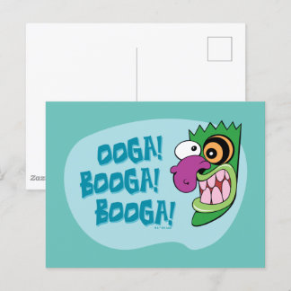 Cartão Postal Coragem ao Cachorro | Ooga Booga Booga