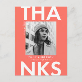 Cartão Postal Coral | Graduação de Foto em Formando Negrito Obri