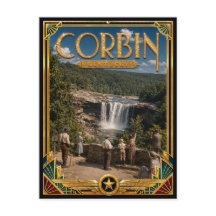 Corbin Kentucky Arte Deco Vintage Era de Ouro
