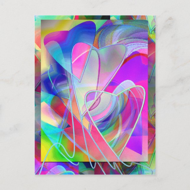 Cartão Postal Cordas do Coração (Frente)