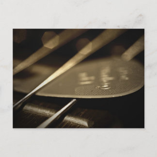 Cartão Postal Cordas & Stick