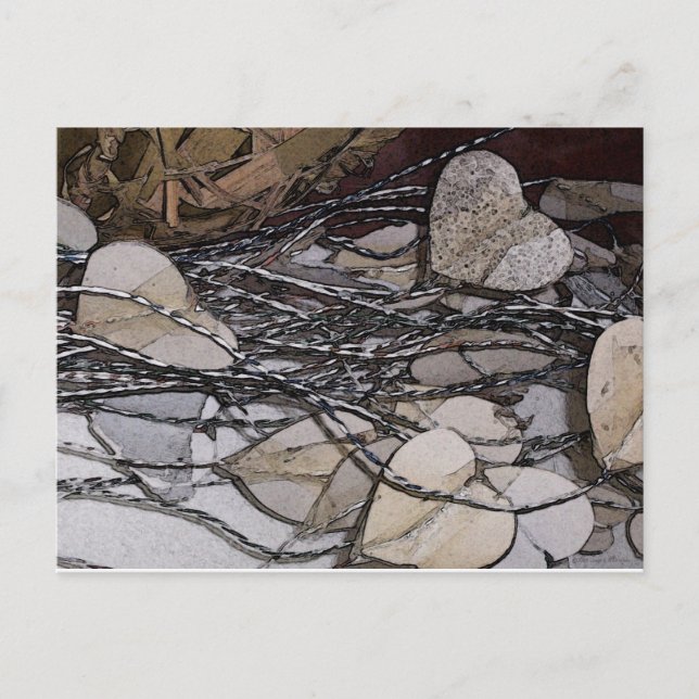 Cartão Postal CordasCorações (Frente)