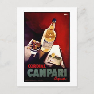 Cartão Postal Cordial Campari