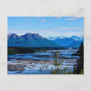 Cartão Postal Cordilheira de Denali