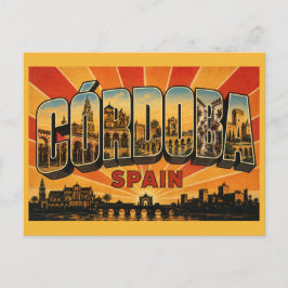 Cartão Postal Córdoba Espanha Mezquita-Catedral