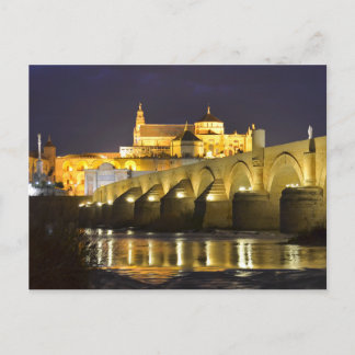 Cartão Postal Córdoba, Espanha no Cartão-Postal Noturno
