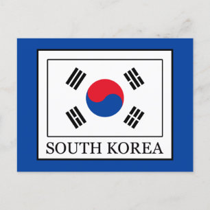 Cartão Postal Coreia do Sul