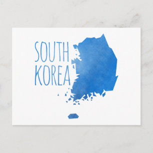 Cartão Postal Coreia do Sul