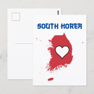 Cartão Postal Coreia do Sul
