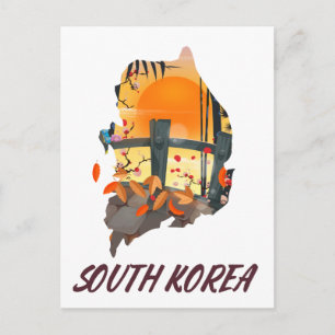 Cartão Postal Coreia do Sul
