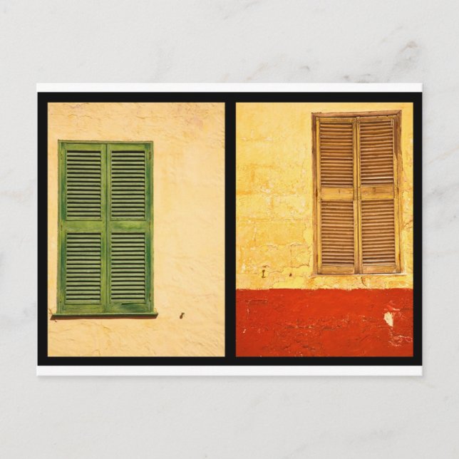 Cartão Postal Cores de Menorca (Frente)