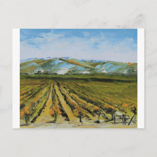 Cartão Postal Cores de Napa Valley, Wine Country California