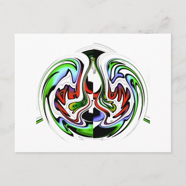 Cartão Postal Cores de presentes HakunaMatata hakunamatata (Frente)