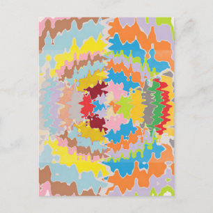 Cartão Postal Cores do arco-íris EBR:  Equilíbrio de energia