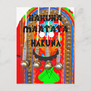 Cartão Postal Cores do Carnaval Samba Hakuna Matata brilhos.png