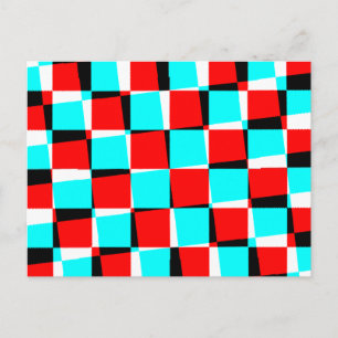 Cartão Postal Corey Tiger 80s - Arte Op