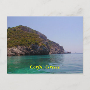 Cartão Postal Corfu, Grécia