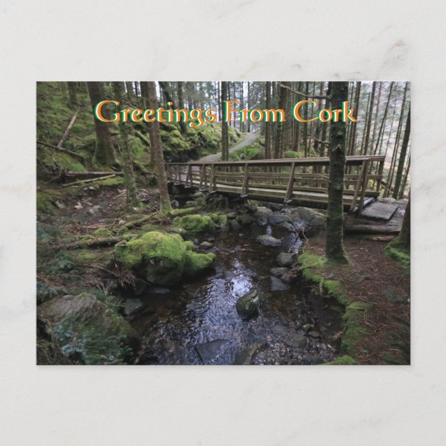 Cartão postal Cork Ireland (Frente)