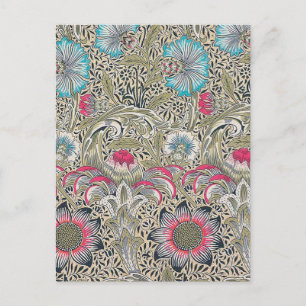 Cartão Postal Corncockle, William Morris
