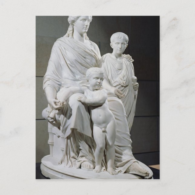 Cartão Postal Cornelia, Mãe dos Dois Irmãos Gracchi (Frente)