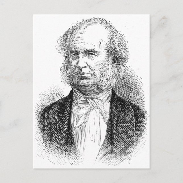 Cartão Postal Cornelius Vanderbilt, c.1877 (Frente)