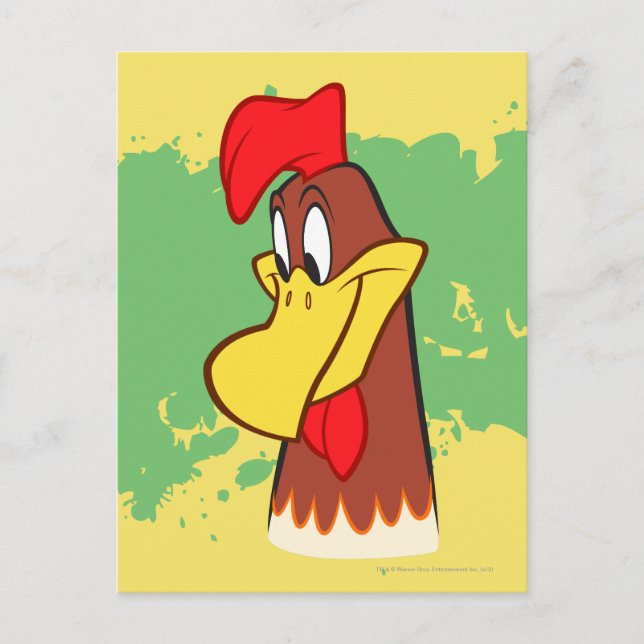 Cartão Postal Corneta Olhando para Baixo (Frente)