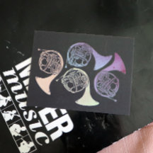 Cornetas Francesas Arte lindos desenhos de corneta