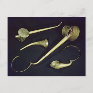 Cartão Postal Cornetas para instrumentos acústicos