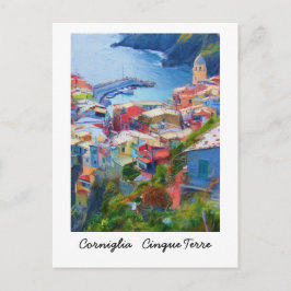 Cartão Postal Corniglia Cinque Terre Itália