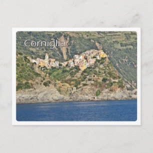 Cartão Postal CORNIGLIA - Cinque Terre - Ligúria - Itália