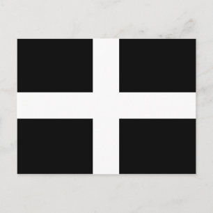 Cartão Postal Cornwall Flag (Kernow)