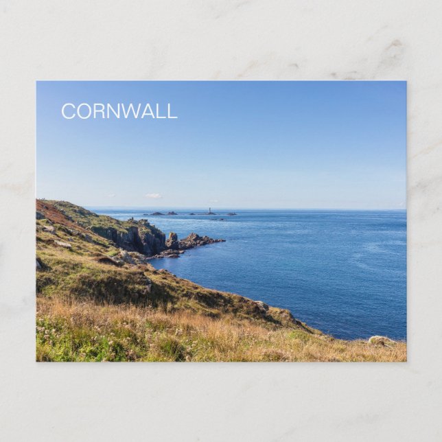 Cartão Postal Cornwall Land’s End England  (Frente)