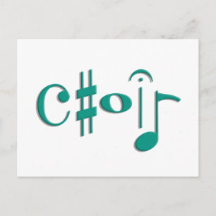 Cartão Postal coro