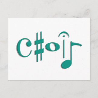 Cartão Postal coro
