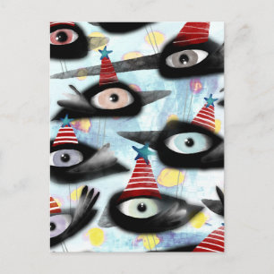 Cartão Postal Coroa bela festa de inverno