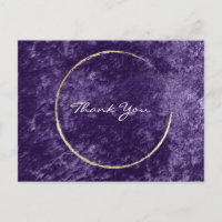 Coroa de Agradecimento Violeta Dourado Veludo Roxo