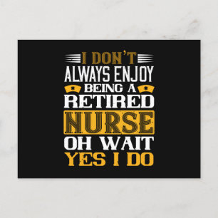 Cartão Postal Coroa Enfermeiras - Ser uma Enfermeira Aposentada