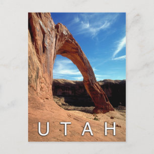 Cartão Postal Corona Arch, Zona de Moab, Utah