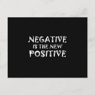 Cartão Postal Corona - Negativo É O Novo Positivo