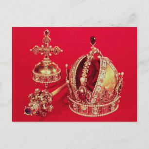 Cartão Postal Coronação Regalia de Rudolph II