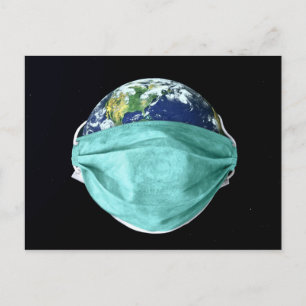 Cartão Postal Coronavírus de Emergência Mundial