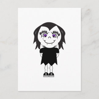 Cartão Postal Corpo de Cheio de Garota Vampiro