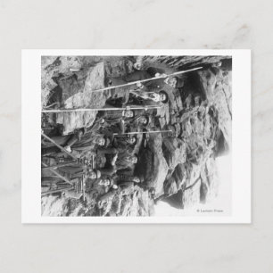 Cartão Postal Corpo de Engenharia da Ferrovia Deadwood Central