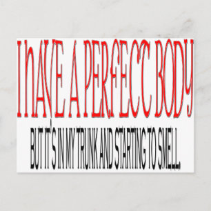 Cartão Postal Corpo perfeito