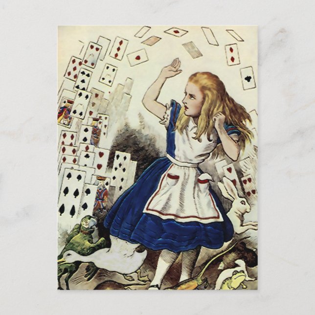 Cartão Postal Corra Alice Run! ~ Postcards (Frente)