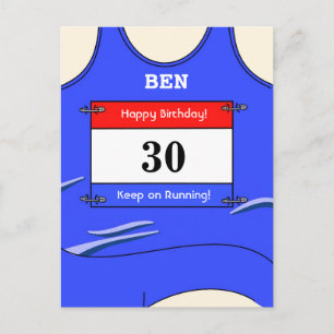 Cartão Postal Corredor Azul