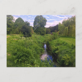 Cartão Postal Córrego através dos terrenos de Blarney
