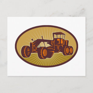 Cartão Postal córrego de construção
