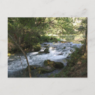 Cartão Postal Córrego em Alley Springs, Missouri